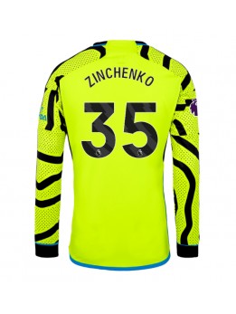 Moški Nogometna dresi replika Arsenal Oleksandr Zinchenko #35 Gostujoči 2023-24 Dolgi rokav